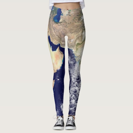 PLANETEN-ERDE VON RAUM Leggings (Asien) (Vorderseite)