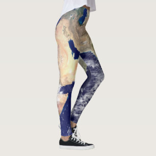 PLANETEN-ERDE VON RAUM Leggings (Asien)