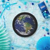 PLANETEN-ERDEnatürliches (Sonnensystem) ~ Pappteller (Party)