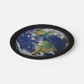 PLANETEN-ERDEnatürliches (Sonnensystem) ~ Pappteller (Schrägansicht)