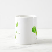 PLANETEN-ERDherz-MONITOR Kaffeetasse (Mittel)