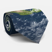 Planeten-ErdKrawatte Krawatte (Gerollt)