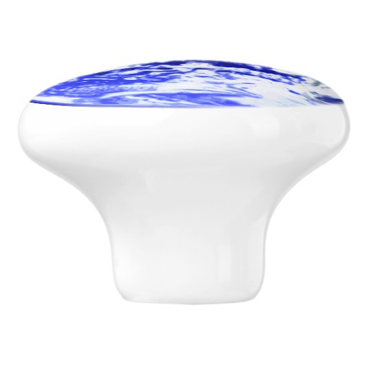 Planeten-ErdSonnensystem Keramikknauf (Seitenansicht)