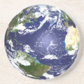 Planeten-ErdUntersetzer Getränkeuntersetzer (Vorne)