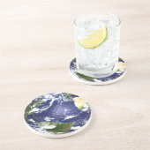 Planeten-ErdUntersetzer Getränkeuntersetzer (Seite)