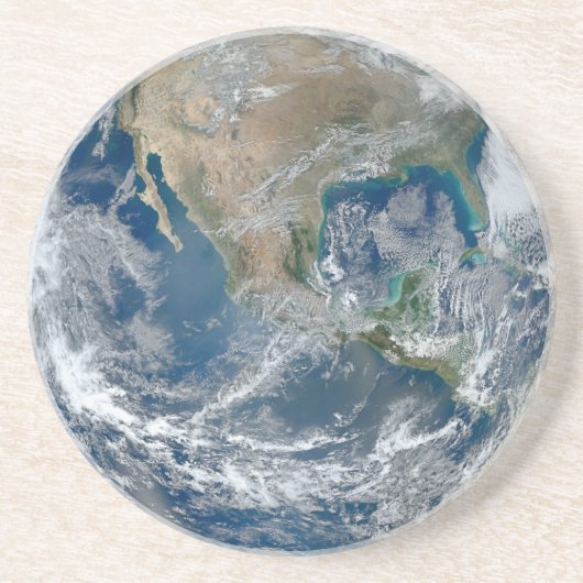 Planeten-ErdUntersetzer Getränkeuntersetzer (Vorne)