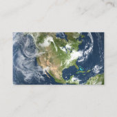 Planeten-ErdVisitenkarte Visitenkarte (Rückseite)