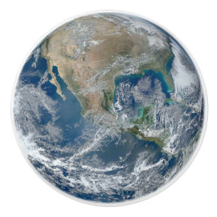 Planeten-Erdweltgriff Keramikknauf