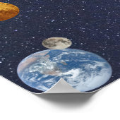 Planeten für Sonnensysteme Poster (Ecke)