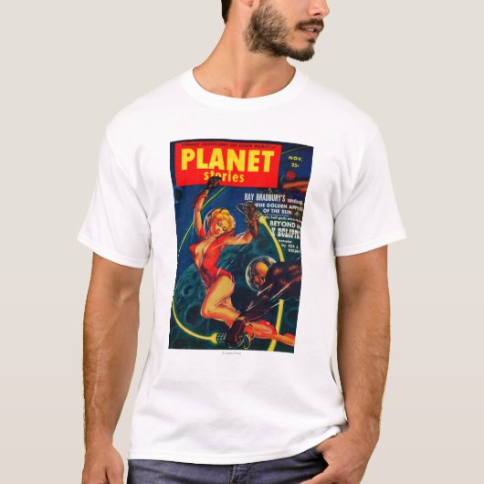 Planeten-Geschichten-Titelseite2 T-Shirt (Vorderseite)