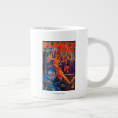 Planeten-Geschichten-Titelseite3 Jumbo-Tasse (Rechts)