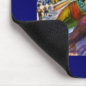 Planeten-Geschichten Vintages Sci FI-Comic Mousepad (Ecke)
