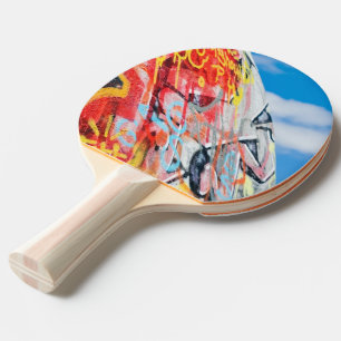 Planeten-Graffiti Tischtennis Schläger