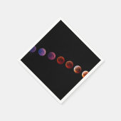 Planeten im Sonnensystem wie das Leben Serviette (Ecke)