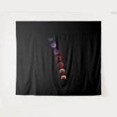 Planeten im Sonnensystem wie das Leben Wandteppich (Vorderseite (Horizontal))