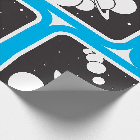 Planeten im Weltraum Geschenkpapier