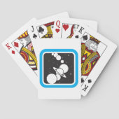 Planeten im Weltraum Spielkarten (Rückseite)