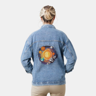 Planeten Jeansjacke