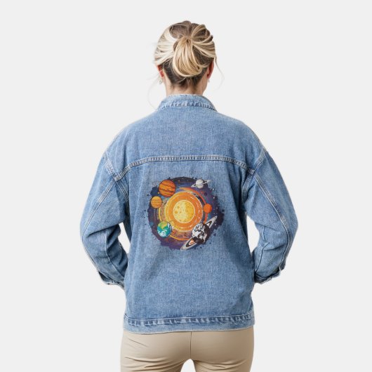 Planeten Jeansjacke (Modell)