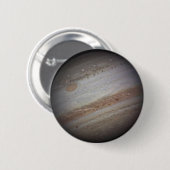 Planeten-Jupiter-Raum-Knopf Button (Vorne & Hinten)