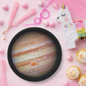 PLANETEN-JUPITER ` roter Stellenkopf auf Pappteller (Party)