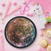PLANETEN-JUPITERS MOND - CALLISTO mit Stern Pappteller (Party)