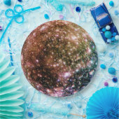 PLANETEN-JUPITERS MOND - CALLISTO.png Pappteller (Party)