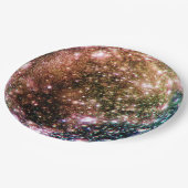 PLANETEN-JUPITERS MOND - CALLISTO.png Pappteller (Schrägansicht)