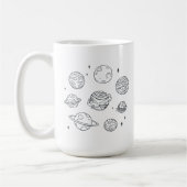 Planeten Kaffeetasse (Links)