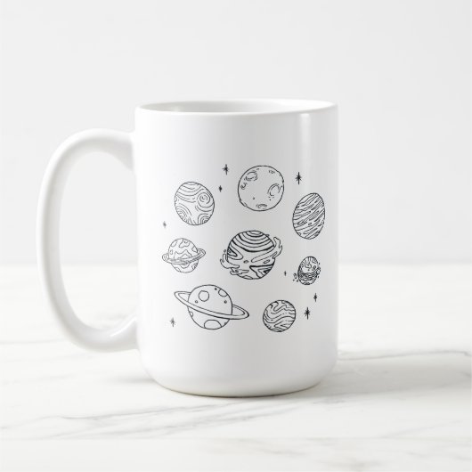 Planeten Kaffeetasse (Links)