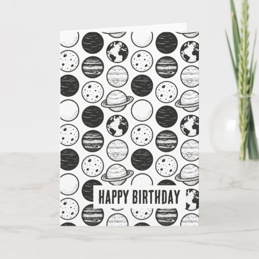 Planeten Karte (Vorderseite)