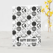 Planeten Karte (Gelbe Blume)