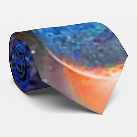 Planeten-Krawatte Krawatte (Gerollt)