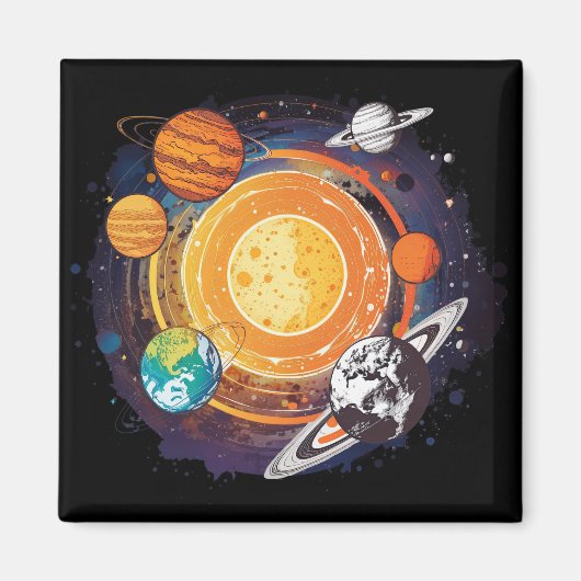 Planeten Magnet (Vorne)