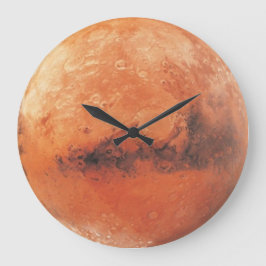Planeten-Mars Astronomie-Liebhaber Wand-Uhr Große Wanduhr