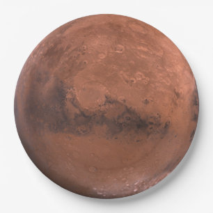 Planeten-Mars-Astronomie-WegwerfpapierTeller Pappteller