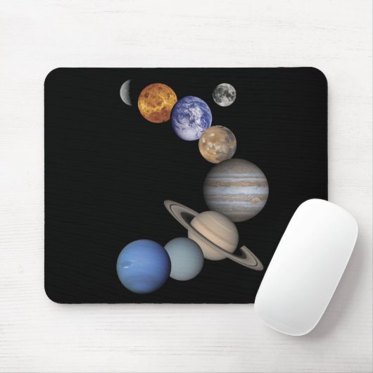 Planeten Mousepad (Mit Mouse)
