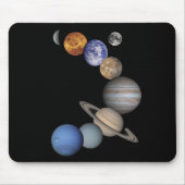 Planeten Mousepad (Vorne)