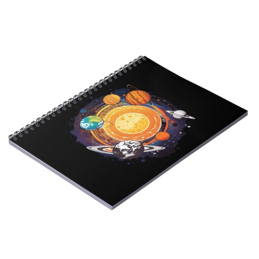 Planeten Notizblock (Linke Seite)