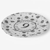 Planeten Pappteller (Schrägansicht)