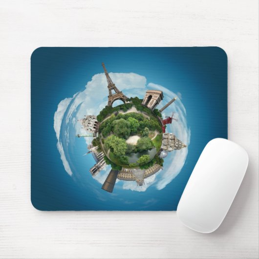 Planeten-Paris mousepad (Mit Mouse)