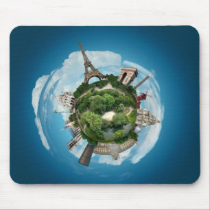 Planeten-Paris mousepad
