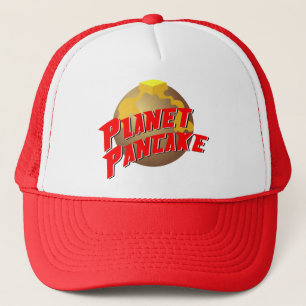 Planeten-Pfannkuchen-Hut Truckerkappe