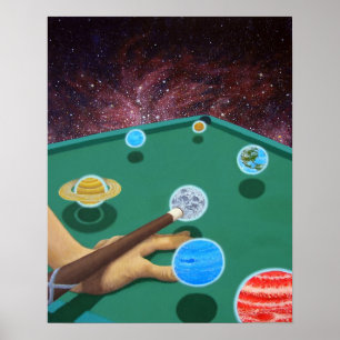 Planeten-Pool Poster