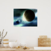 Planeten Poster (Küche)