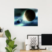 Planeten Poster (Heimbüro)