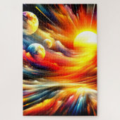 Planeten Puzzle (Vertikal)