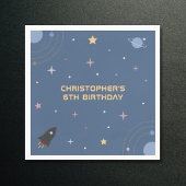 Planeten & Raketen, Weltraum Geburtstag Napkins Serviette