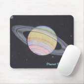 Planeten SATURN-Mauspad Mousepad (Mit Mouse)