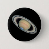 PLANETEN-SATURN (Sonnensystem) ~ Button (Vorderseite)